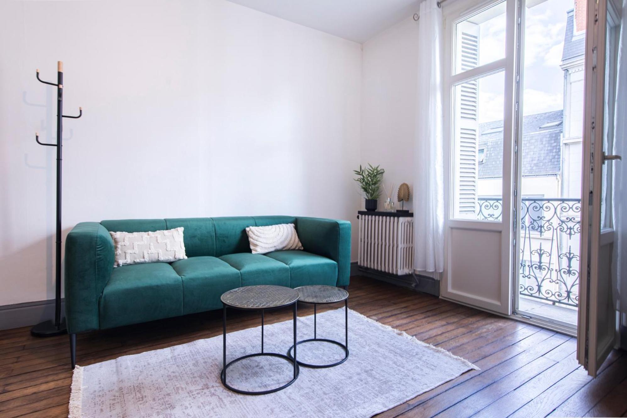 Appartement Avec Balcon A 250 M De La Gare, Hyper Centre تور المظهر الخارجي الصورة